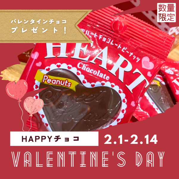 【2月】 バレンタインチョコ🍫プレゼント🎁 (数量限定)